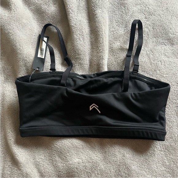 NEW Oner Active EVERYDAY BANDEAU BRALETTE Black Medium - Picture 3 of 5
